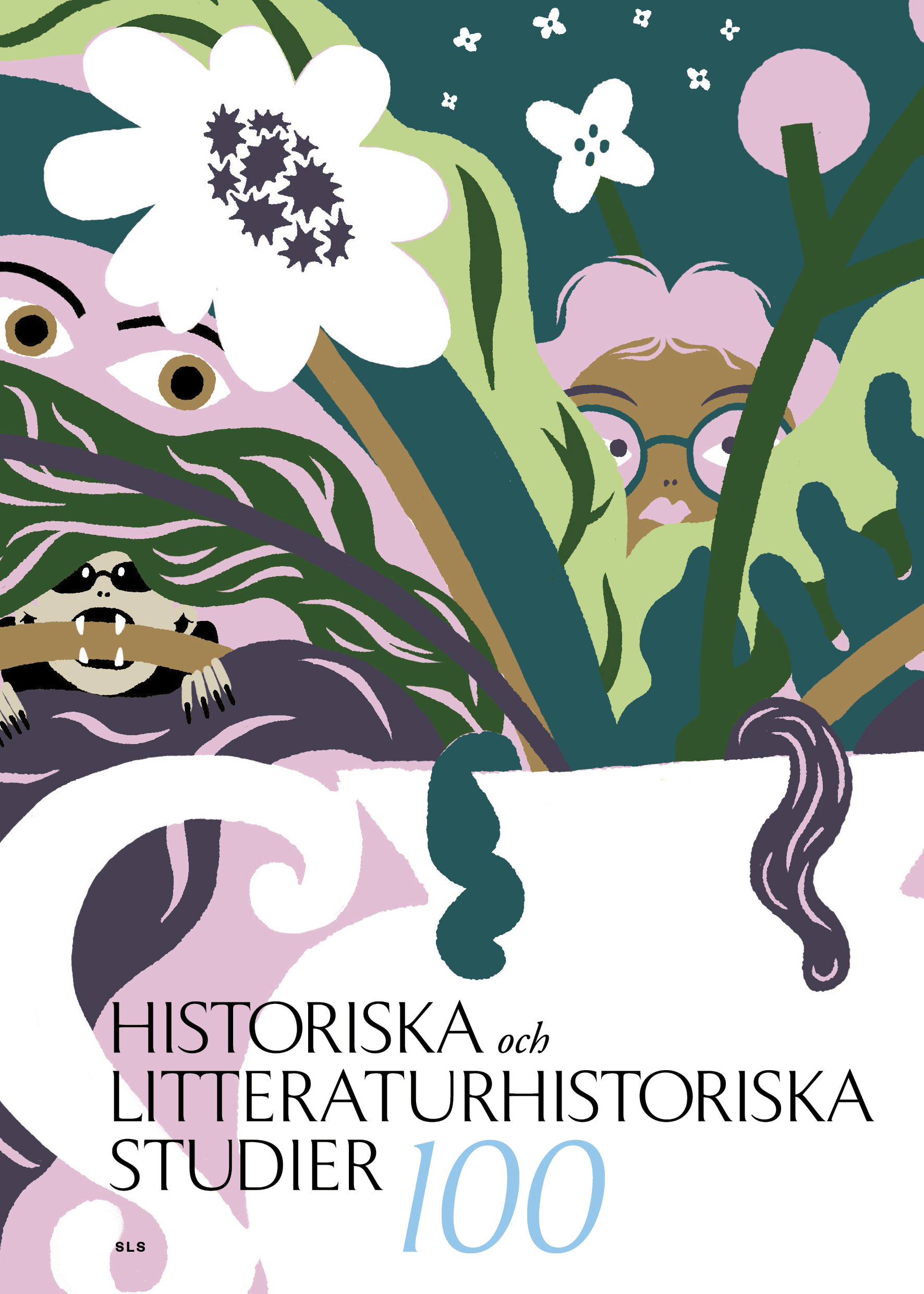Omslag: Historiska och litteraturhistoriska studier 100.